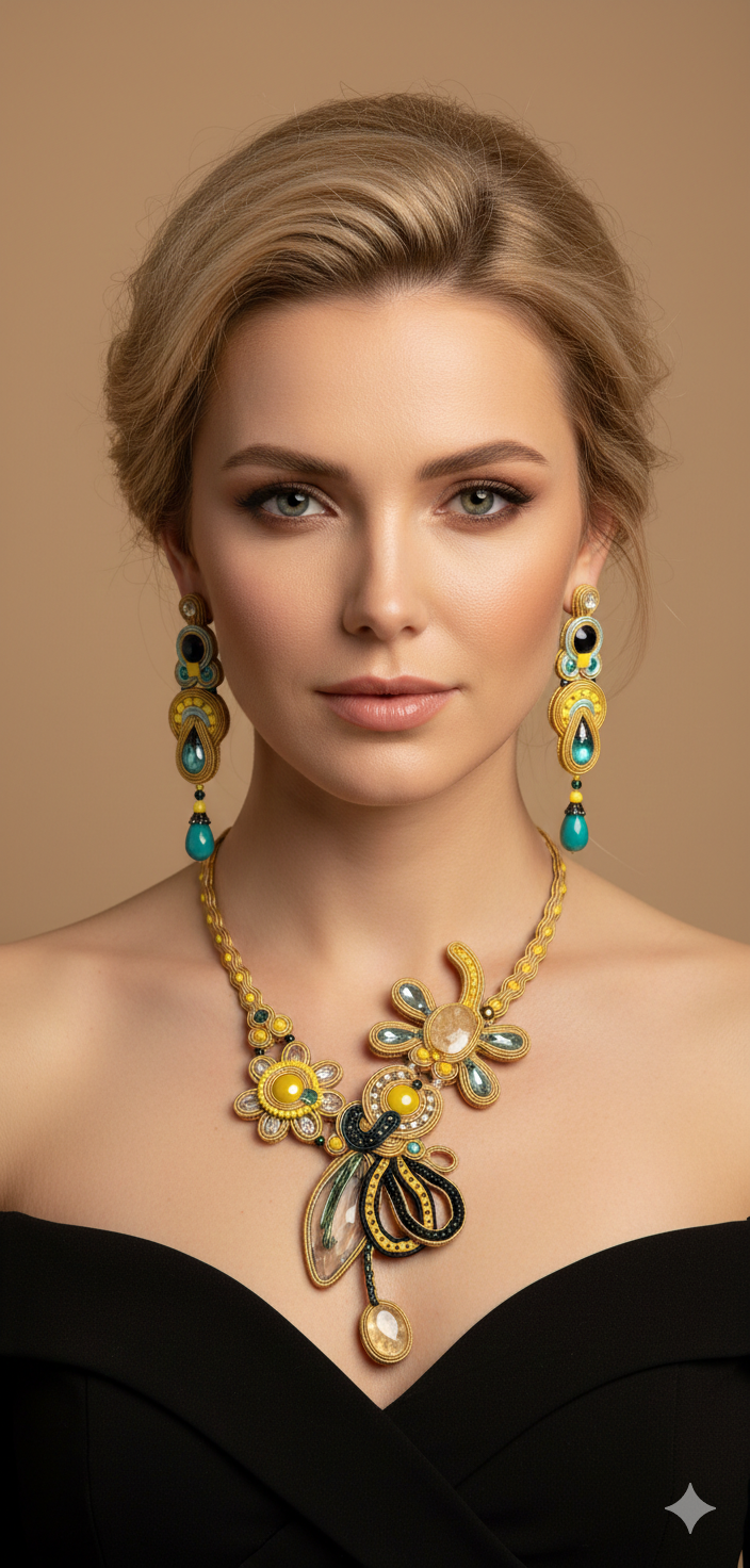 Collana Soutache Solea Garden – Vilschic Luxury Bijou