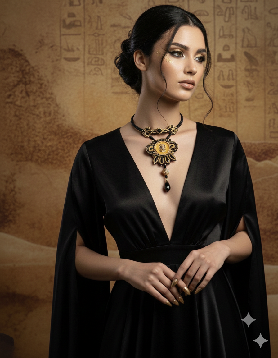 Collana Soutache Pharaon Soul – Vilschic Luxury Bijou
