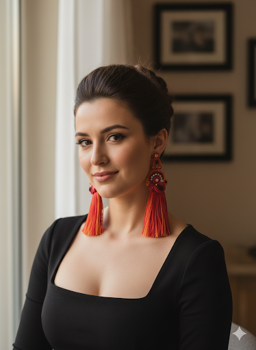 Orecchini Soutache Siena – fatto a mano | Vilschic Luxury Bijou