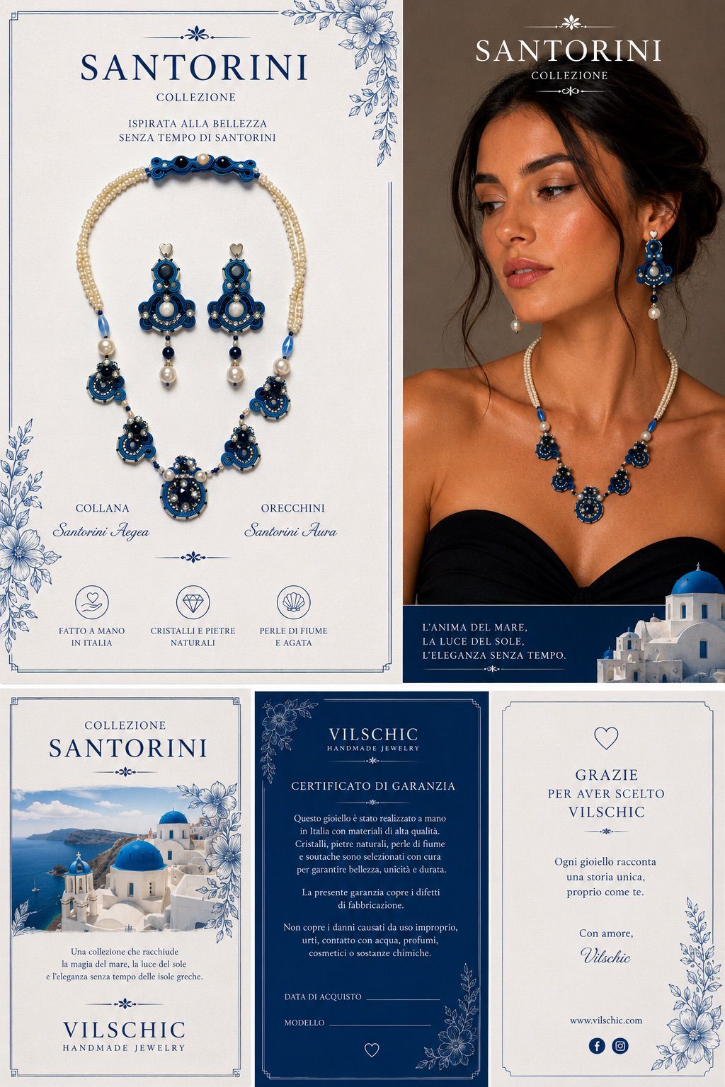 Collana Santorini Aegea
