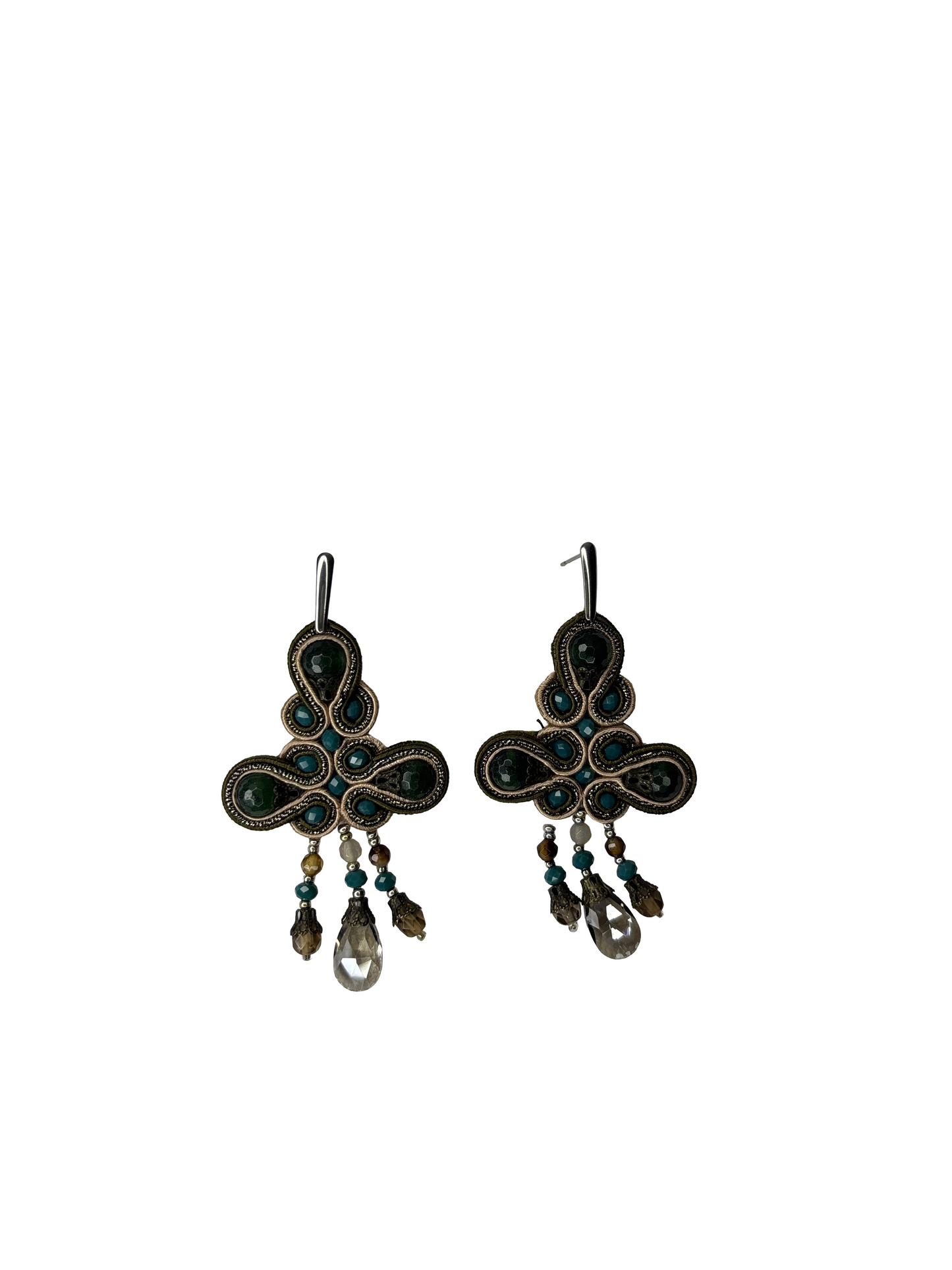 Orecchini Soutache Lyria – fatto a mano | Vilschic Luxury Bijou