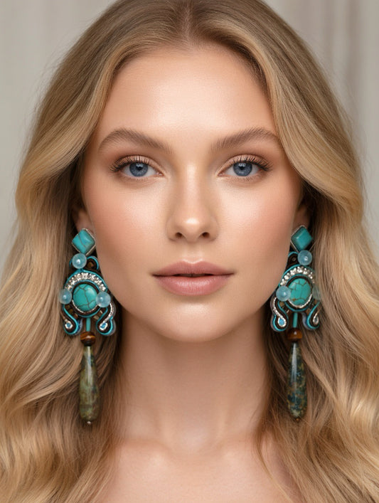 Orecchini Soutache Artigianali Taormina Classique