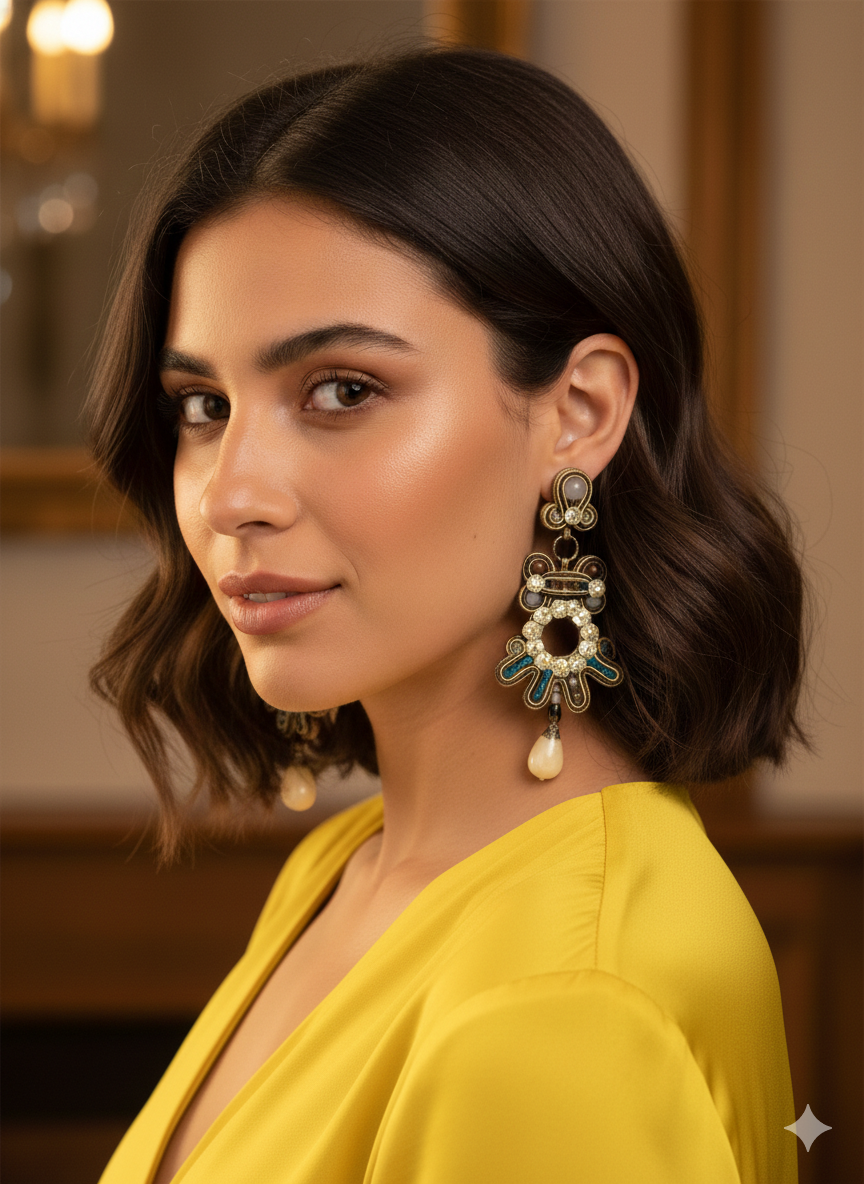 Orecchini Leonir Lueur-Soutache Artigianali

💫 Il terzo battito – la luce che si espande

Un bagliore dorato che rivela la forza del fascino.
La luce diventa danza: si muove tra forza e dolcezza, illumina e trasforma con grazia e potenza.