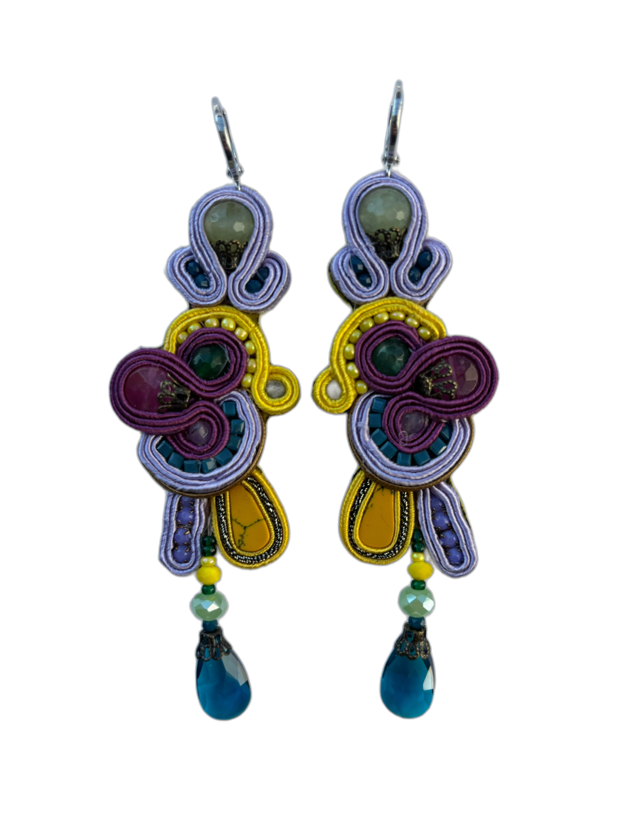 Orecchini Soutache Mira – fatto a mano | Vilschic Luxury Bijou