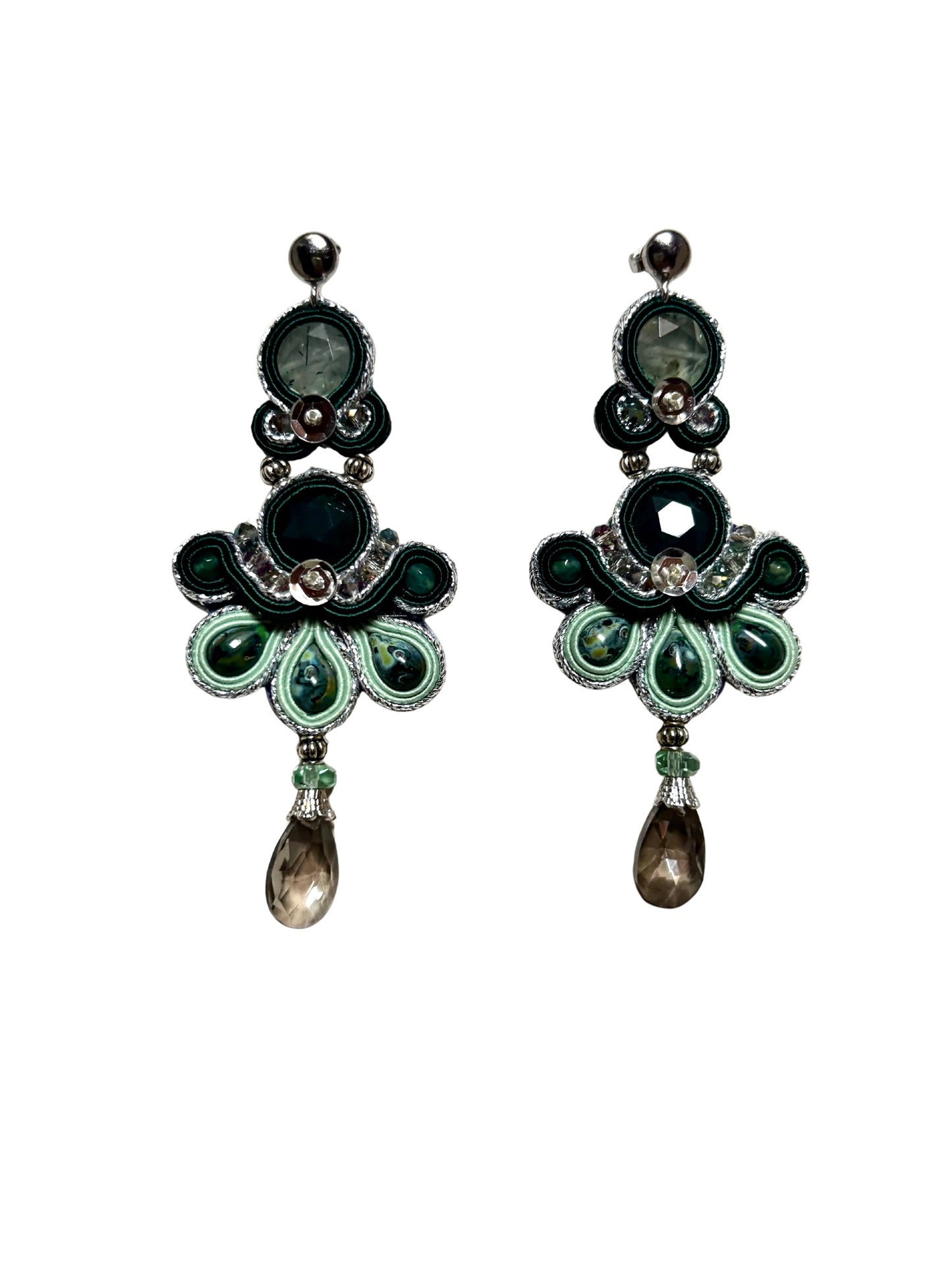 Orecchini Soutache Éclat du Regard – fatto a mano | Vilschic Luxury Bijou