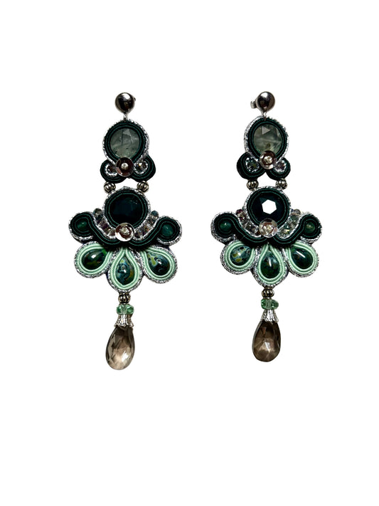 Orecchini Soutache Éclat du Regard – fatto a mano | Vilschic Luxury Bijou