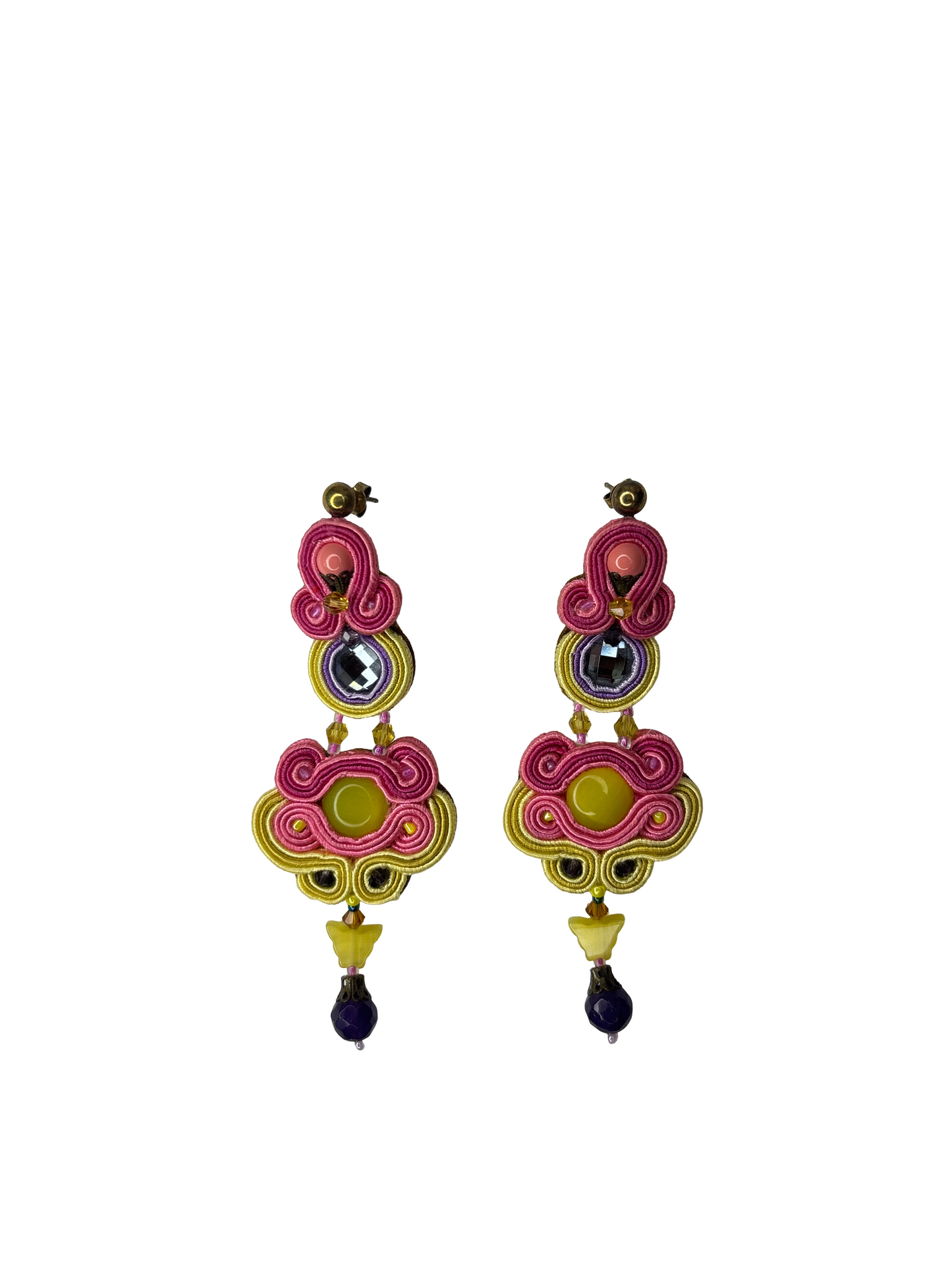 Orecchini Soutache Zara – fatto a mano | Vilschic Luxury Bijou