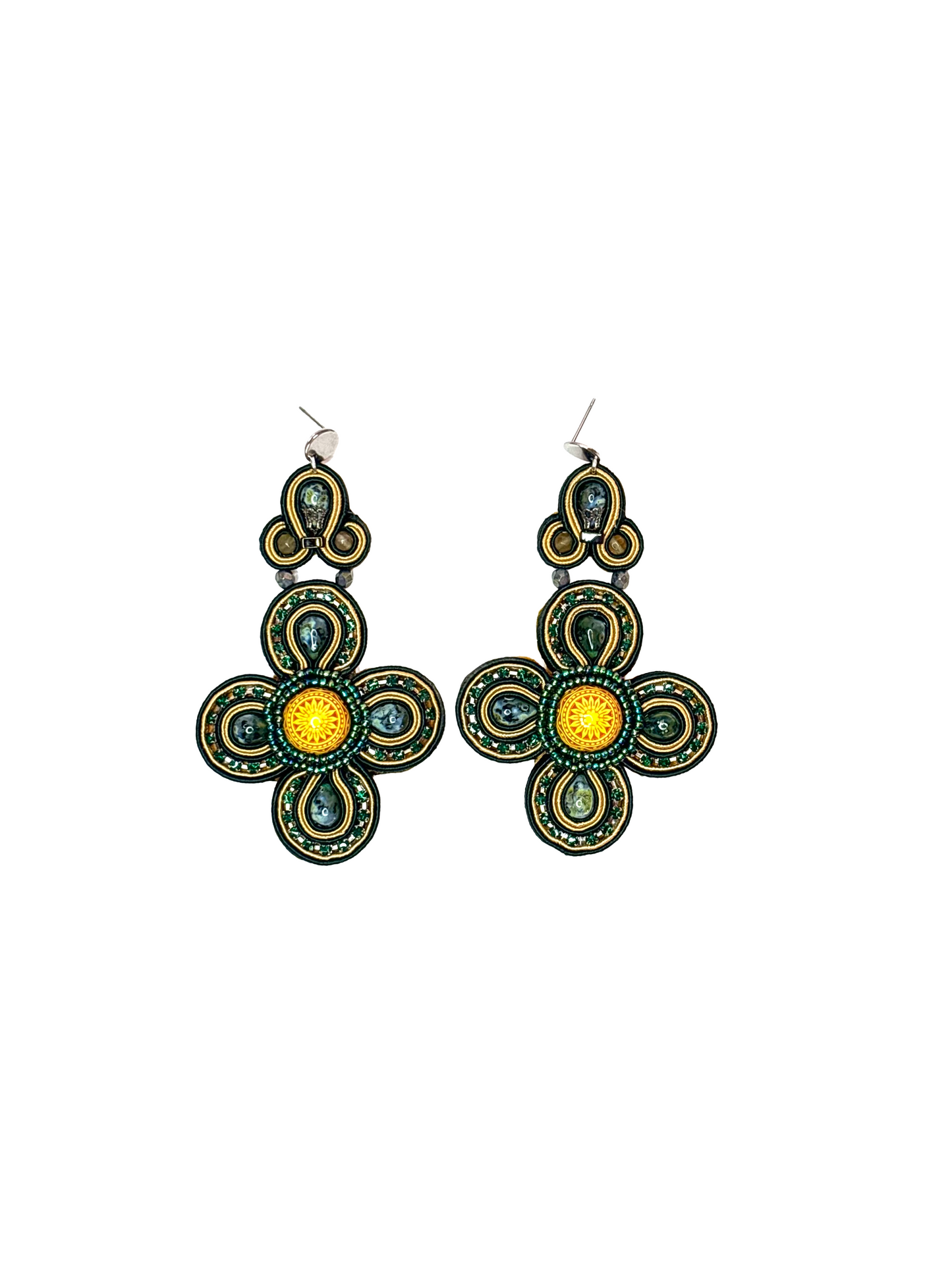 Orecchini Soutache Luzia – fatto a mano | Vilschic Luxury Bijou