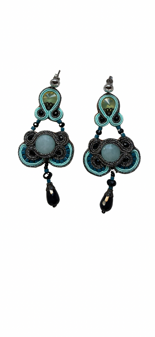 Orecchini Soutache Ankhesen – fatto a mano | Vilschic Luxury Bijou