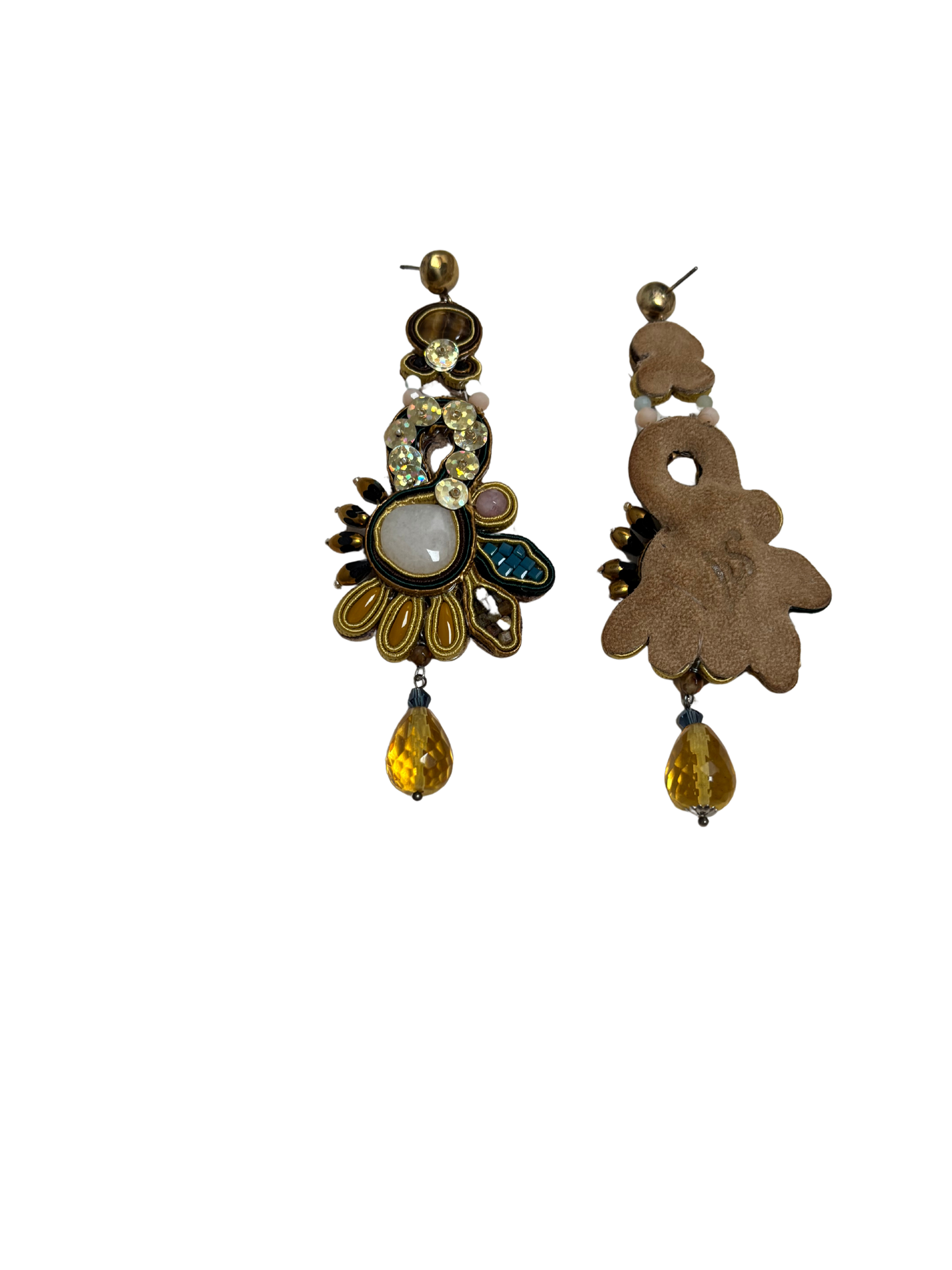 Orecchini Soutache Cor Leonis – fatto a mano | Vilschic Luxury Bijou