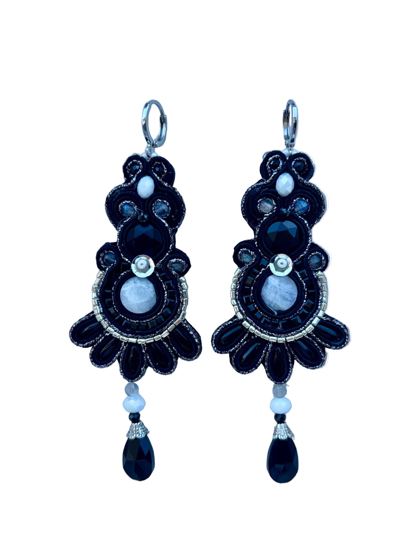 Orecchini Soutache Noctiluce – fatto a mano | Vilschic Luxury Bijou