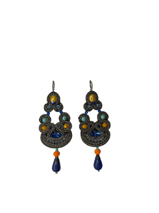 Orecchini Soutache Amirah – fatto a mano | Vilschic Luxury Bijou