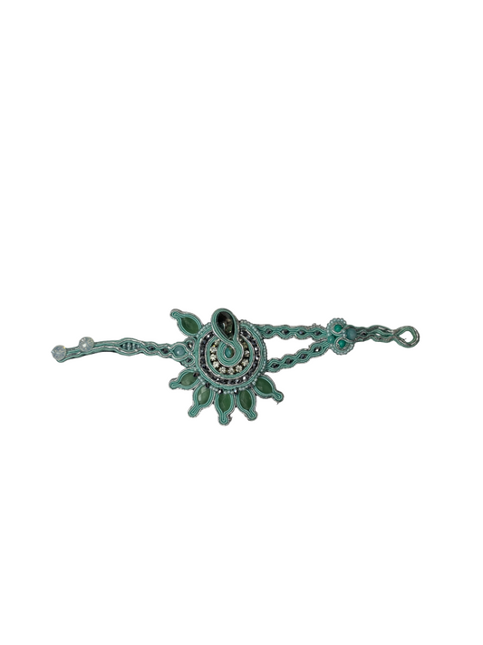 Bracciale Ocean Grace – Soutache fatto a mano | Vilschic Luxury Bijou