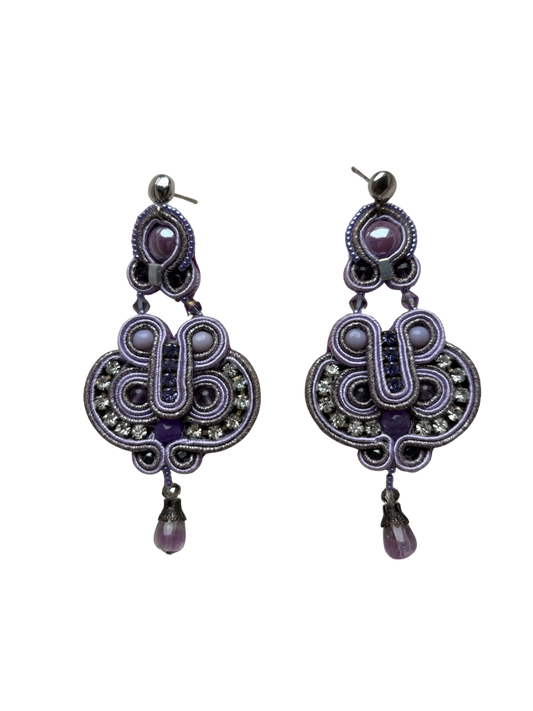 Orecchini Soutache Lilura – fatto a mano | Vilschic Luxury Bijou