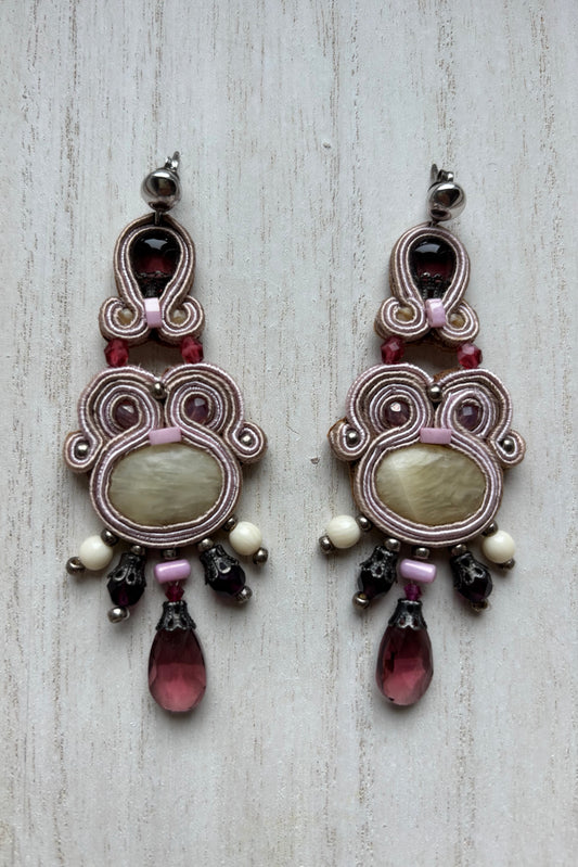 Orecchini Soutache Zari– fatto a mano | Vilschic Luxury Bijou