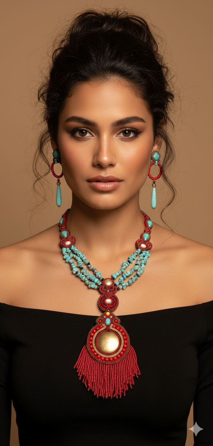 Collana Soutache Savannah – Vilschic Luxury Bijou