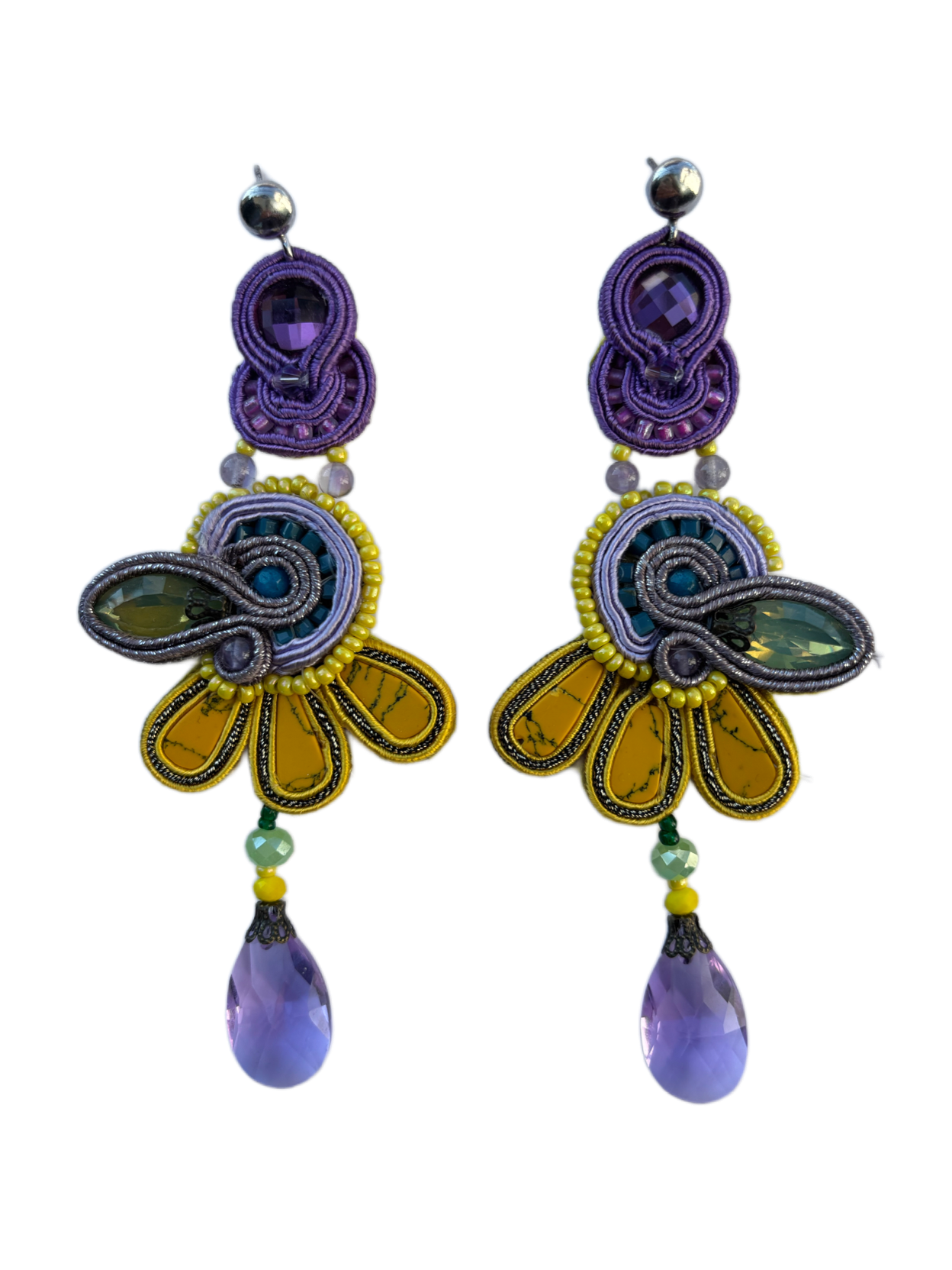 Orecchini Soutache Lale – fatto a mano | Vilschic Luxury Bijou