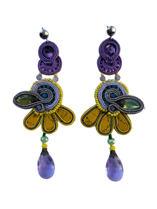 Orecchini Soutache Lale – fatto a mano | Vilschic Luxury Bijou