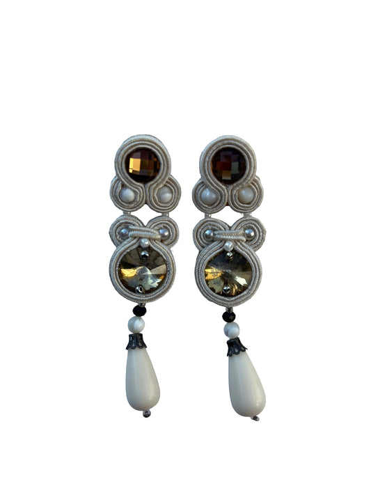 Orecchini Soutache Auria – fatto a mano | Vilschic Luxury Bijou