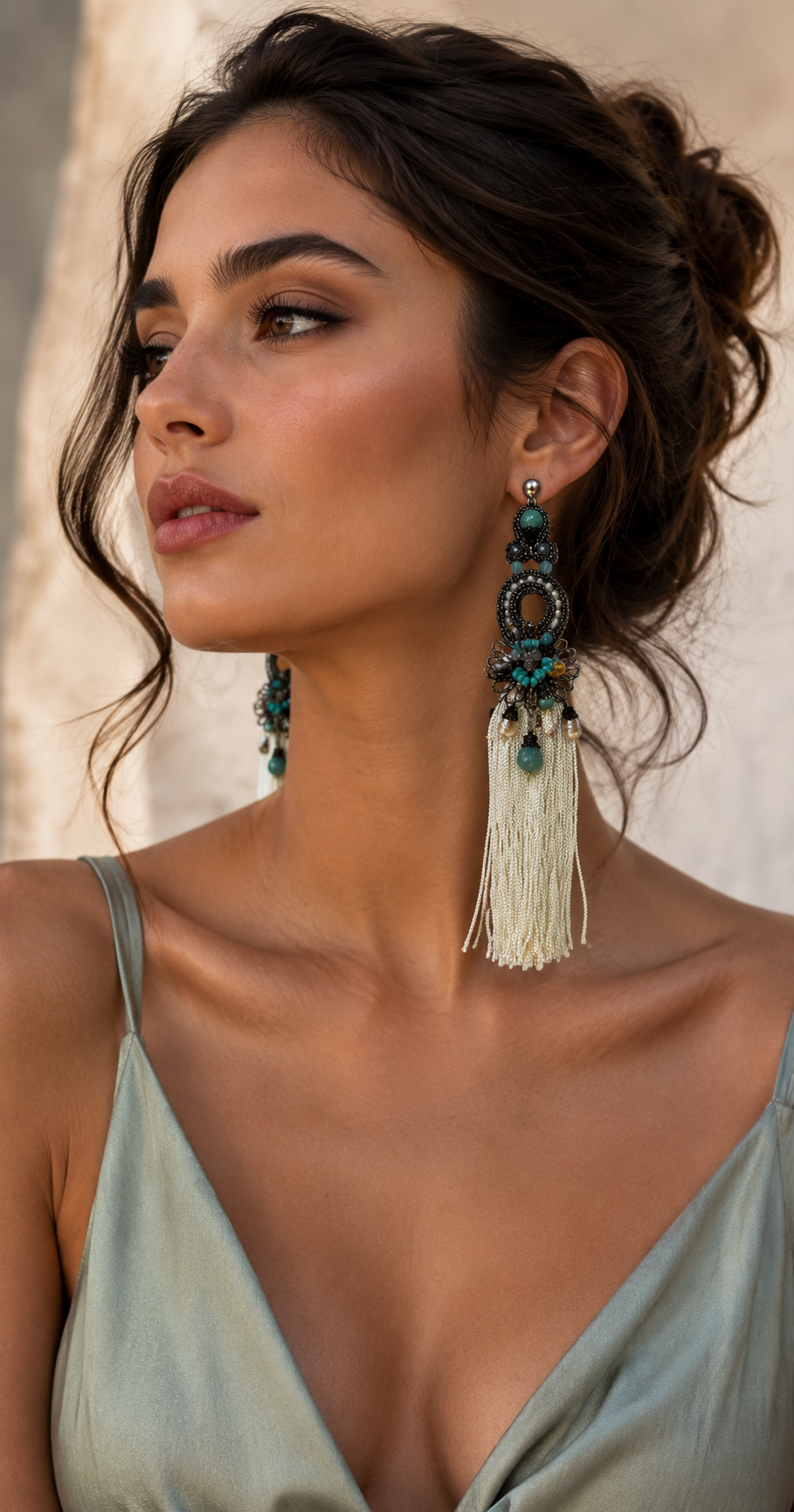 Orecchini Soutache Moonlight Dune – Vilschic Luxury Bijou